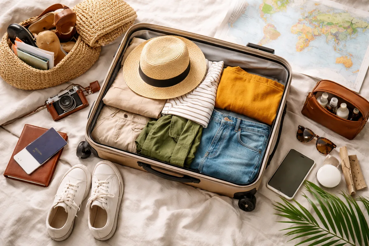 Comment faire ses valises pour un voyage de trois mois
