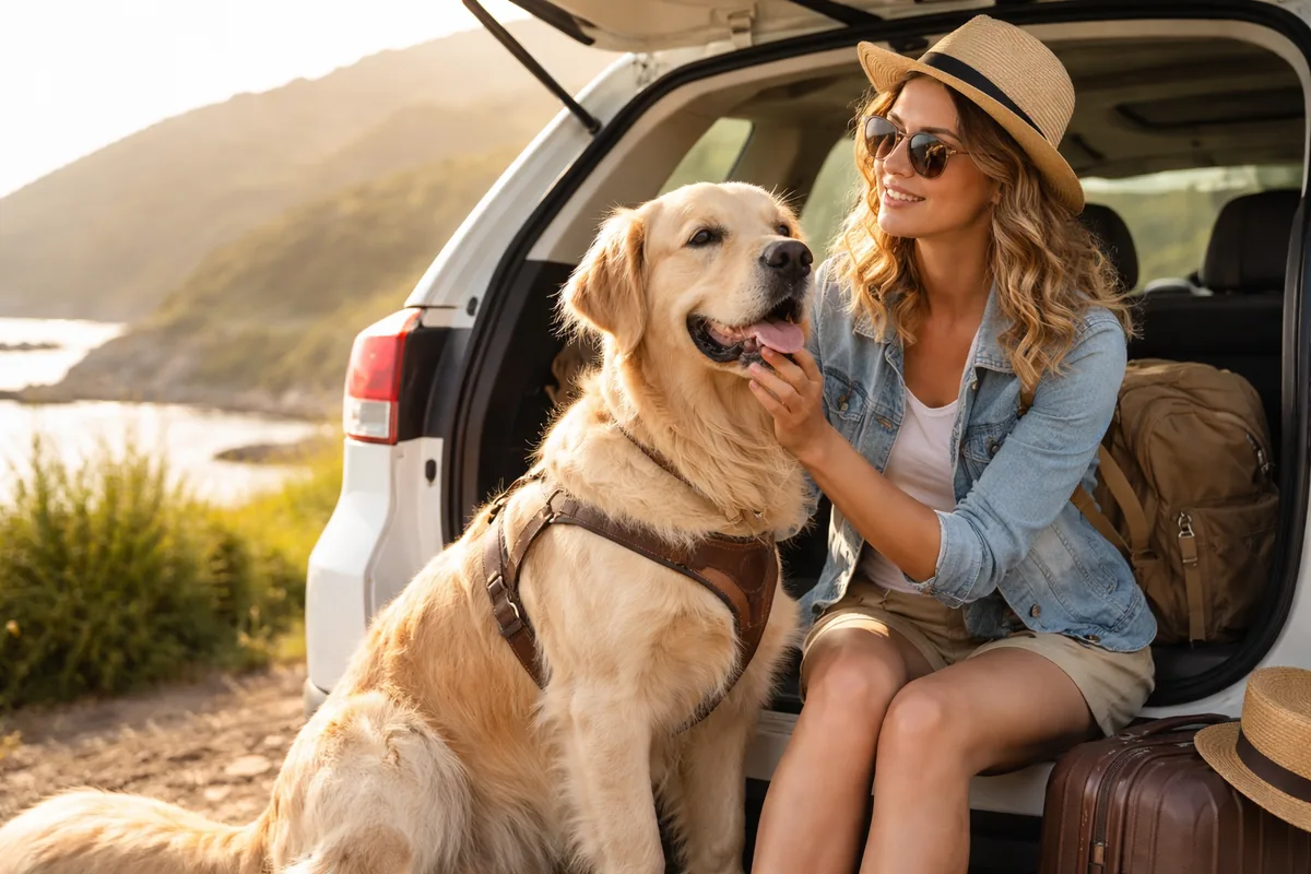Peut-on partir en voyage avec un animal de compagnie